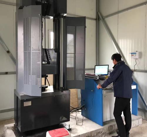 插拔力、微機控制60噸/100噸鋼絲繩萬能試驗機@防護罩